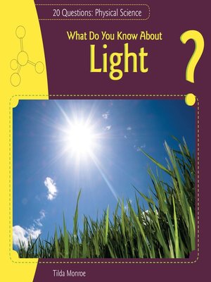 cover image of What Do You Know About Light?